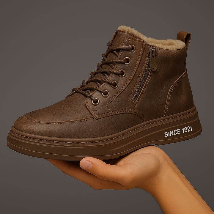 SOREN LEATHER SNEAKERS