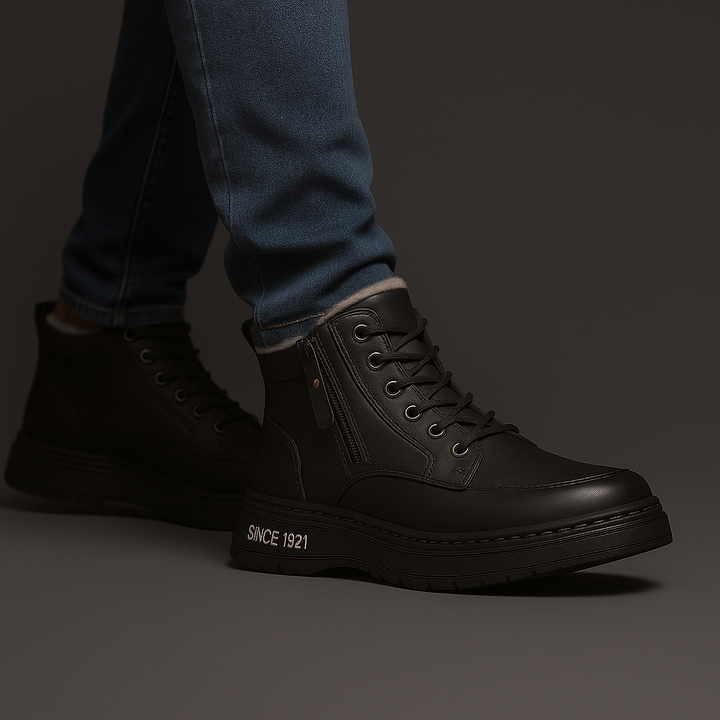 SOREN LEATHER SNEAKERS