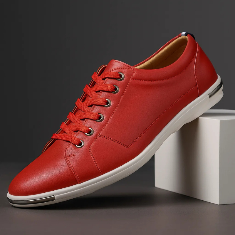 GRAYSON LEATHER SNEAKERS