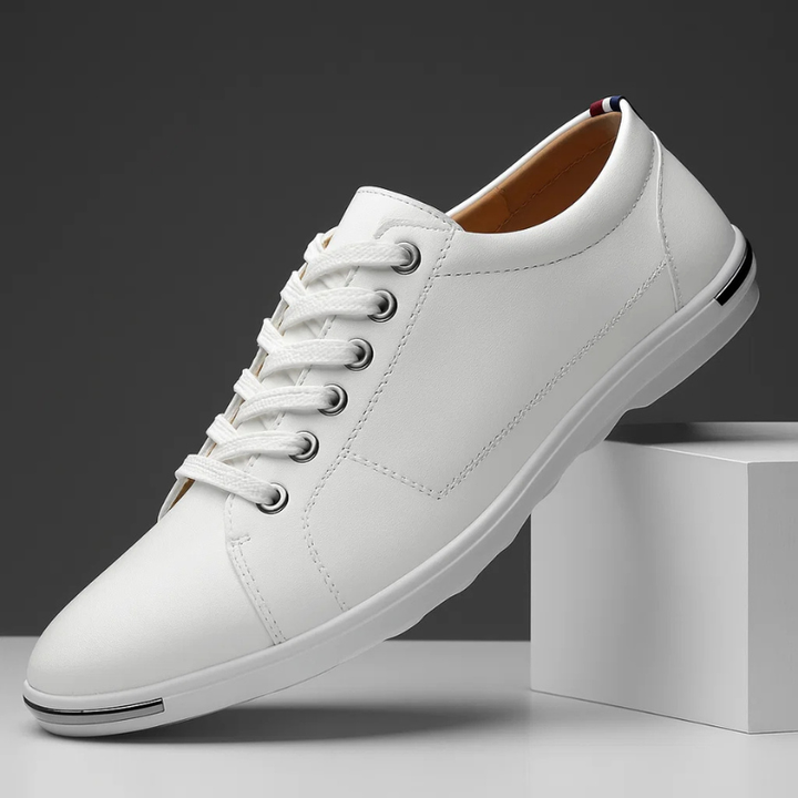 GRAYSON LEATHER SNEAKERS