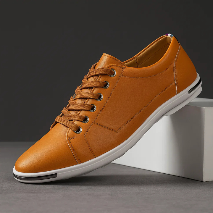 GRAYSON LEATHER SNEAKERS