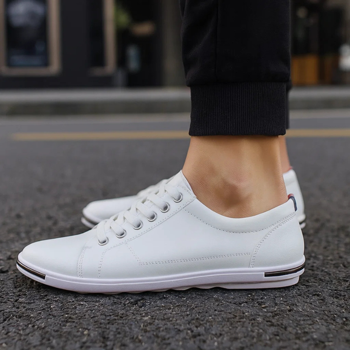 GRAYSON LEATHER SNEAKERS