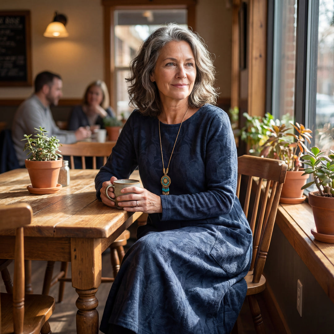 Harper Dress | Timeless Elegance with Comfortable Fit