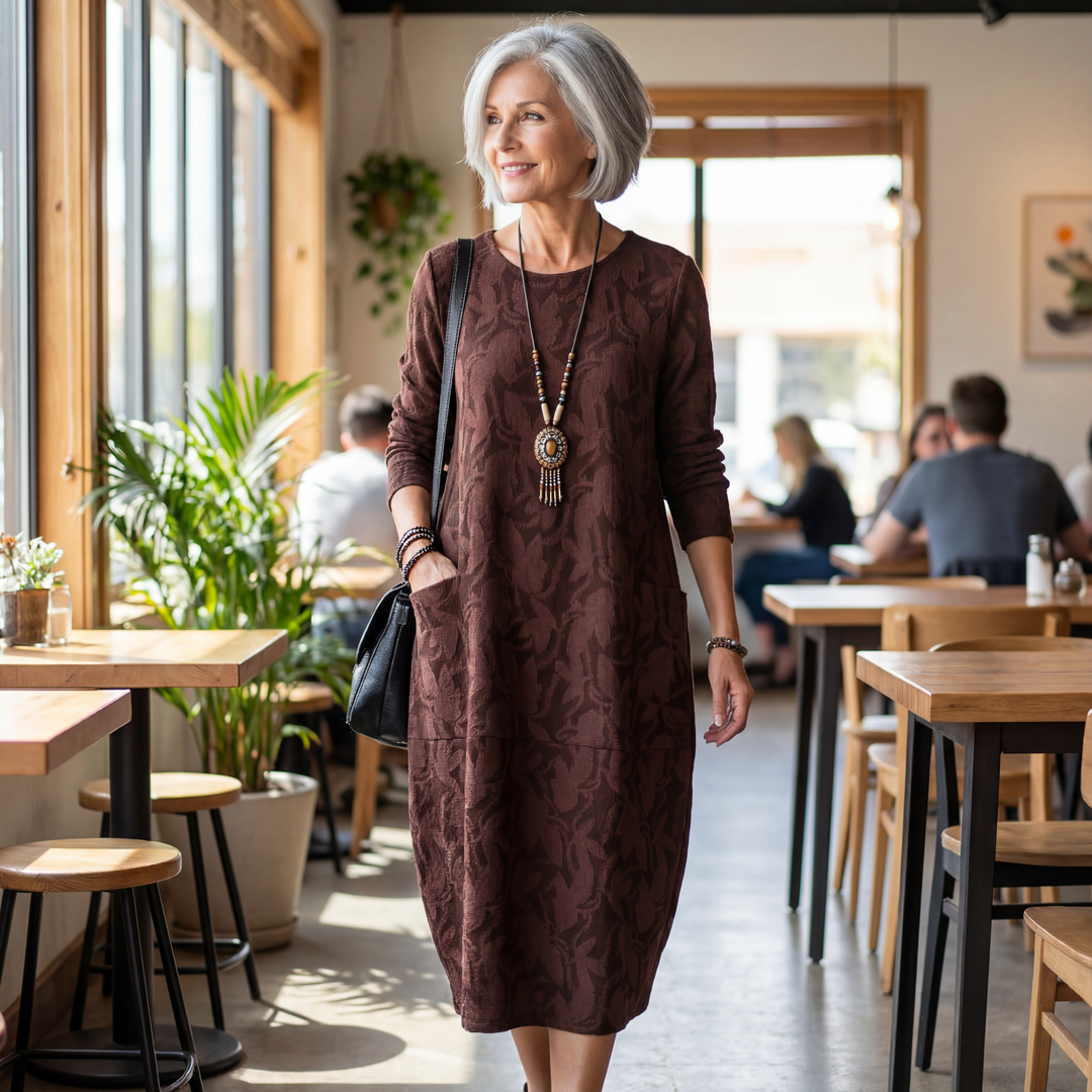 Harper Dress | Timeless Elegance with Comfortable Fit