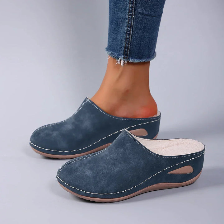 Mabel™ | Warm Orthopaedic Slippers for Daily Comfort