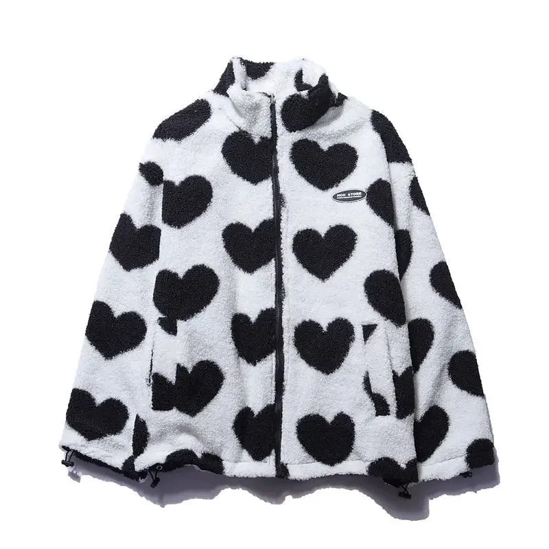 Florence | Reversible Jacket with Hearts