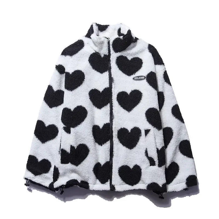 Florence | Reversible Jacket with Hearts