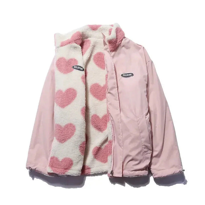 Florence | Reversible Jacket with Hearts