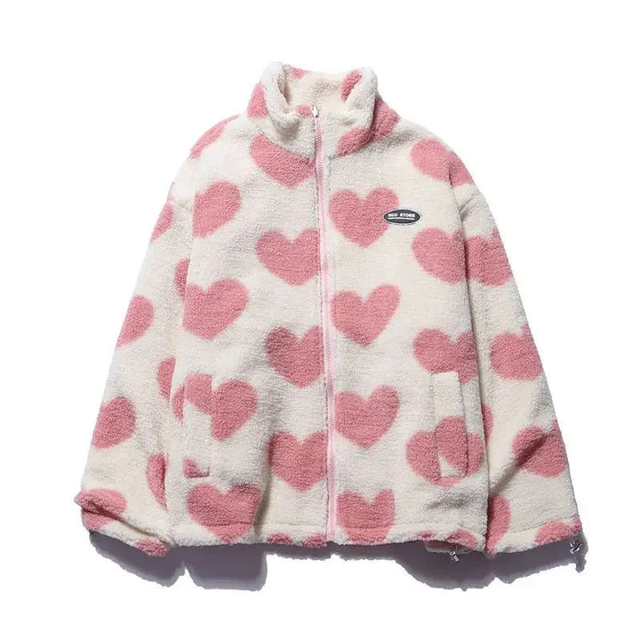 Florence | Reversible Jacket with Hearts
