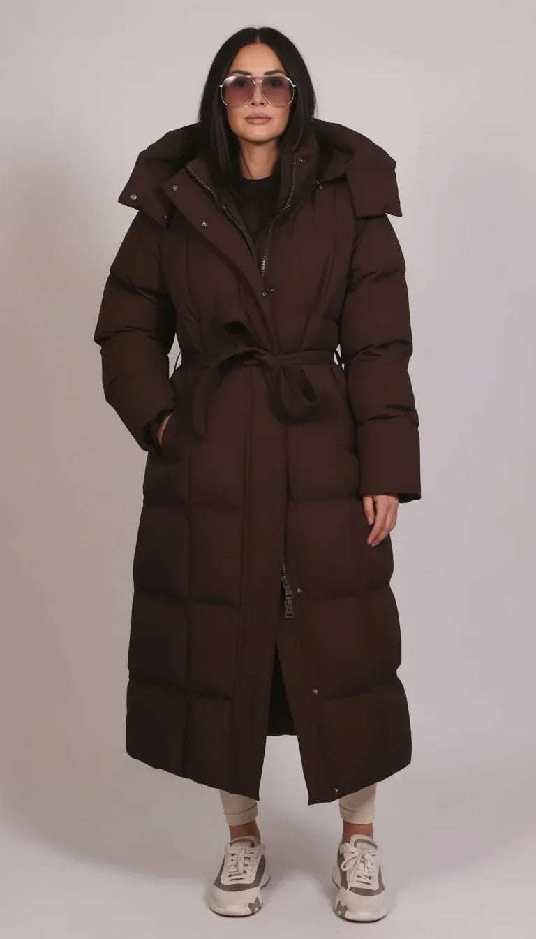 Lily | Luxurious Longline Puffer Coat