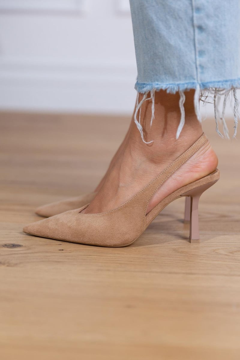 Georgia™ | Nude Low Heels