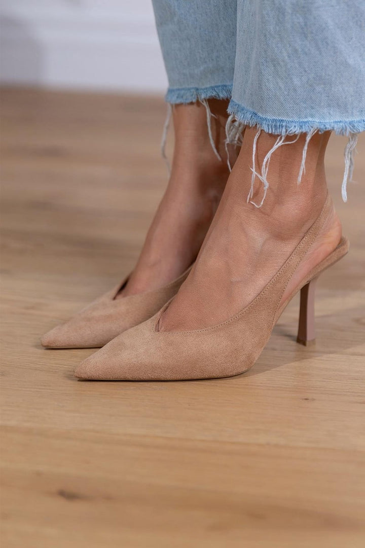 Georgia™ | Nude Low Heels