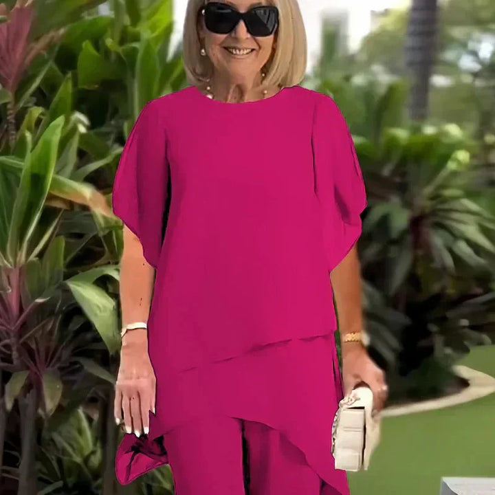 Bonnie | Chic Set with Top and Trousers